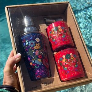 Natural Life Stainless Steel Cocktail Shaker Set NWT SOLD OUT